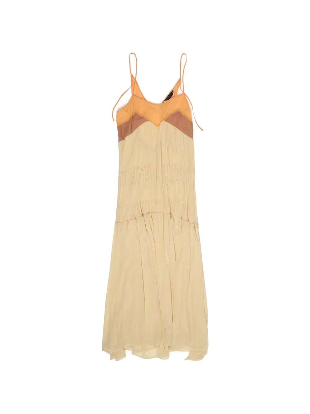 BIMBA Y LOLA Asymmetrische jurk Geel