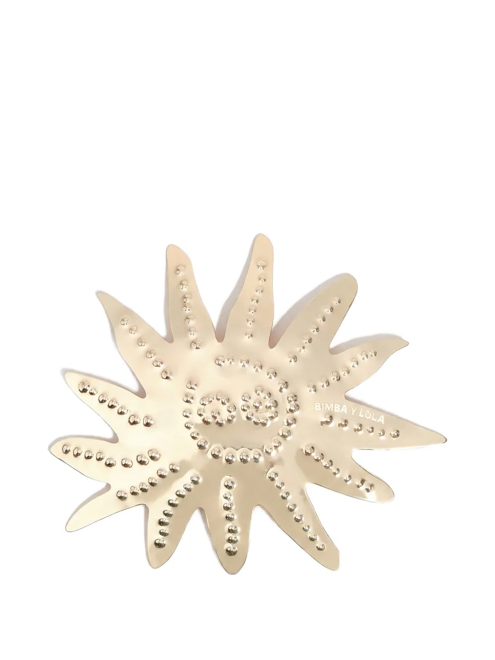 BIMBA Y LOLA Haarspange mit Sonnenmotiv - Gold