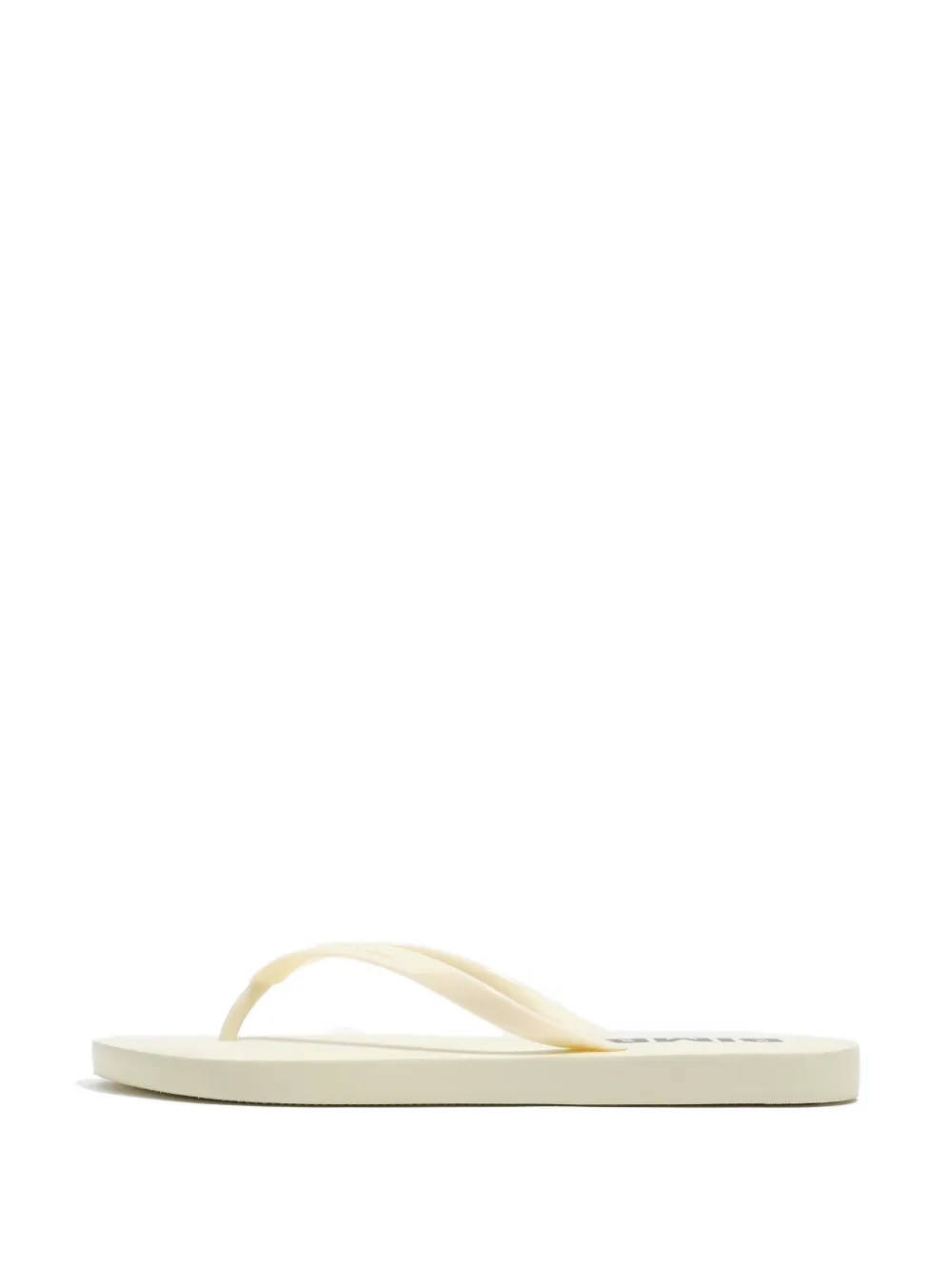 BIMBA Y LOLA Flip-Flops mit Logo-Print - Nude