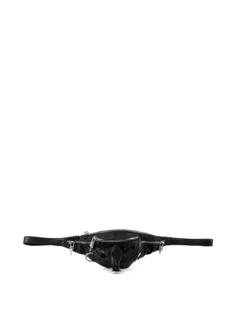 Chrome Hearts stencil mini belt bag