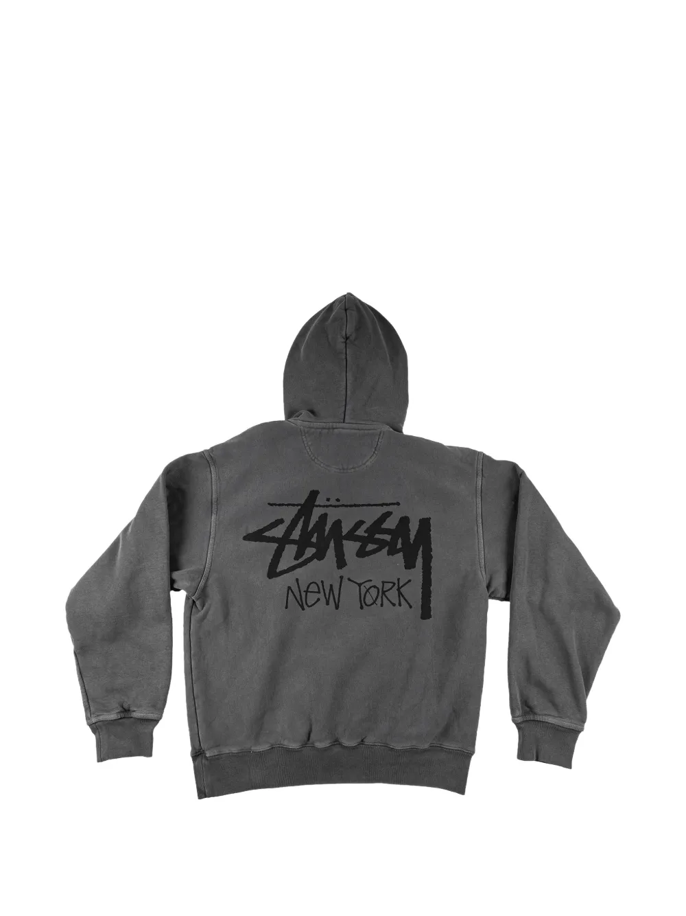 Stüssy New York Chapter Hoodie | Grey | FARFETCH