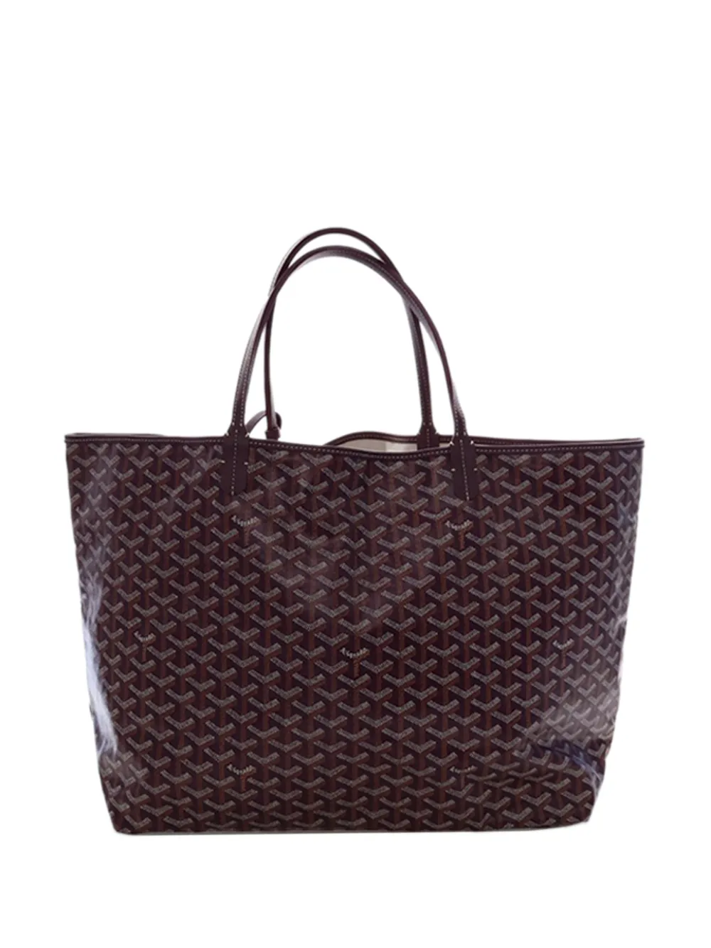 Goyard Pre-Owned 2025 Goyardine Saint Louis GM tote bag - Rosso