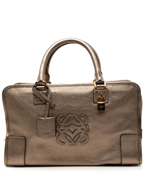 Loewe Pre-Owned bolso de mano Amazona 36 de piel de cabra metalizada 2011