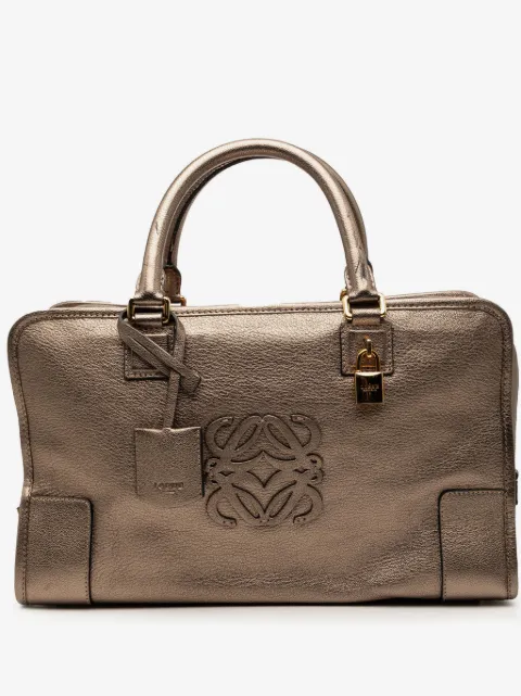 Loewe Pre-Owned bolsa de mano Amazona 36 de piel de cabra metalizada 2011