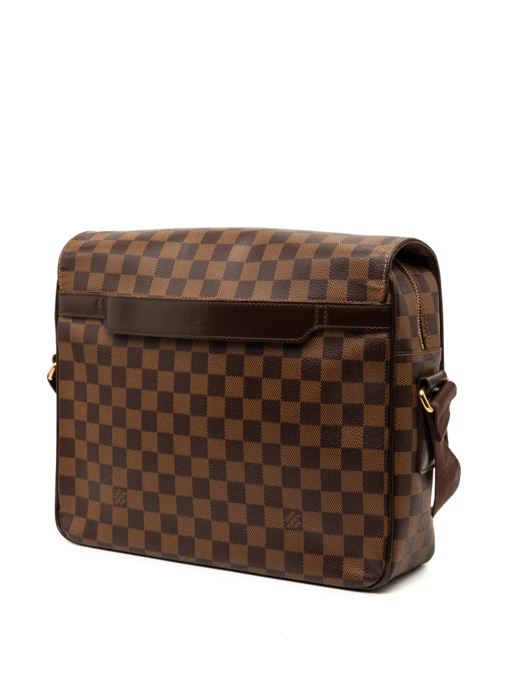 Louis Vuitton Pre-Owned 2012 Damier Ebene Shelton MM Crossbody Bag