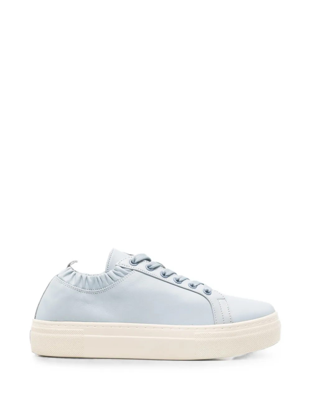 SERGIO MORETTI FIRENZE elasticated-collar sneakers - Blu