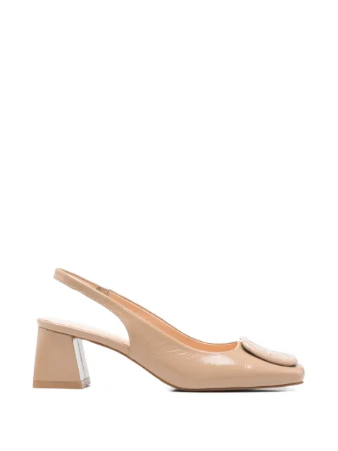 SERGIO MORETTI FIRENZE Scarpin slingback com fivela