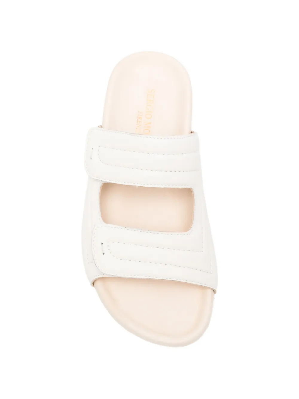 SERGIO MORETTI FIRENZE Sandalen met klittenband Beige