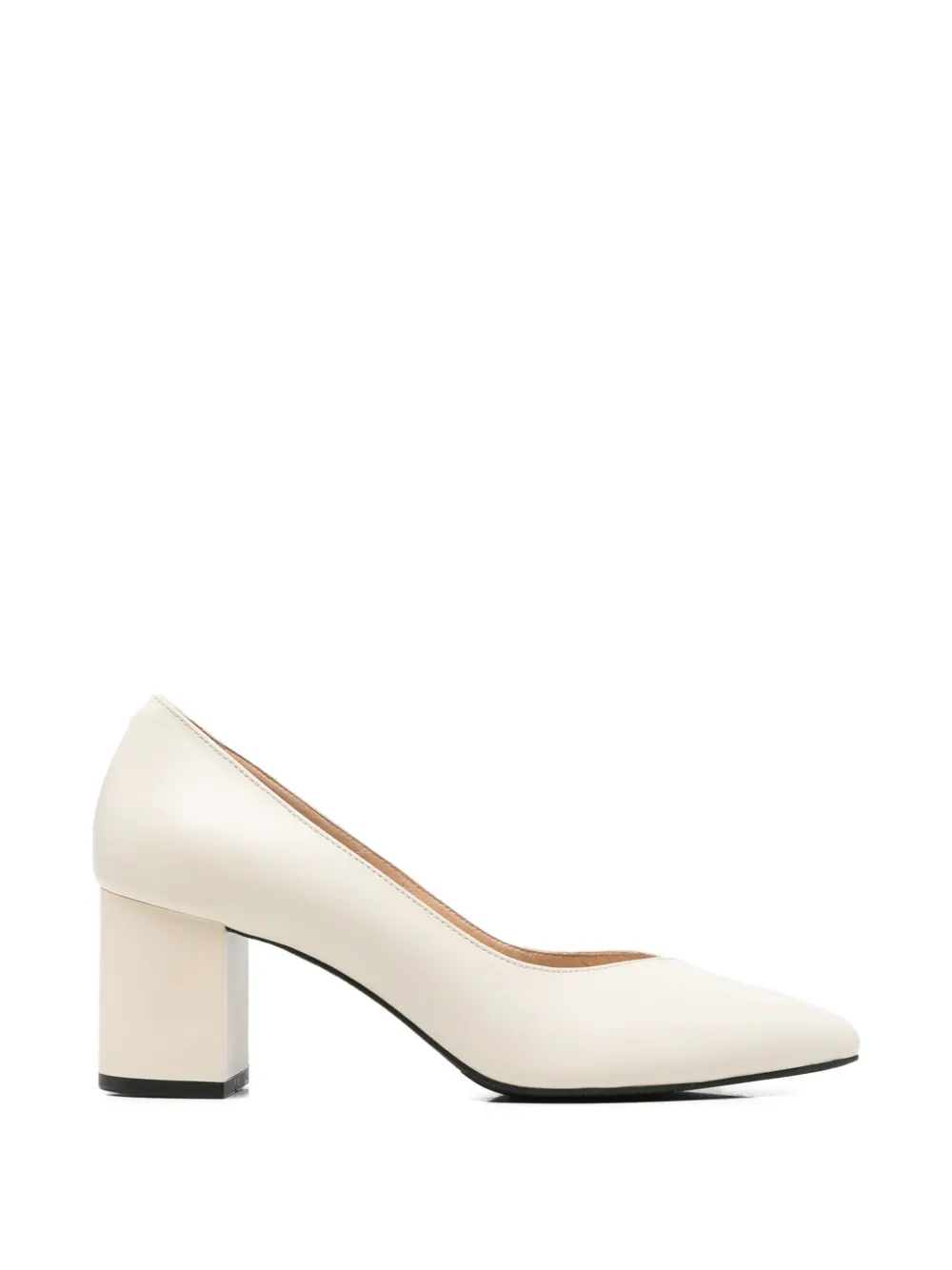 SERGIO MORETTI FIRENZE Pumps met blokhak Beige