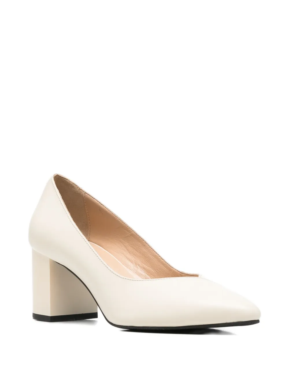 SERGIO MORETTI FIRENZE Pumps met blokhak Beige