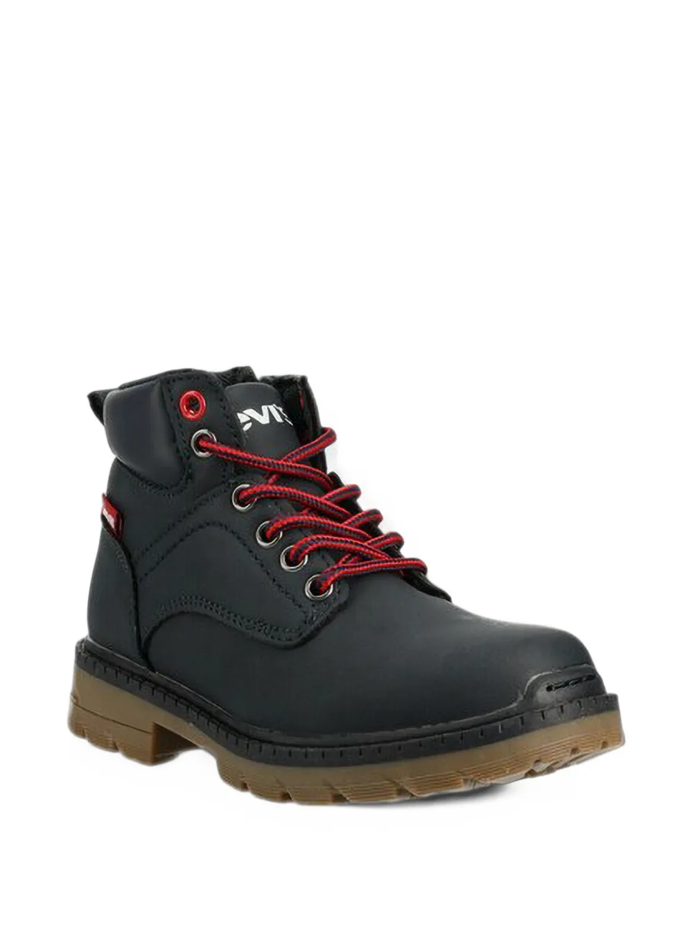 Levi's Kids lace-up ankle boots - Nero