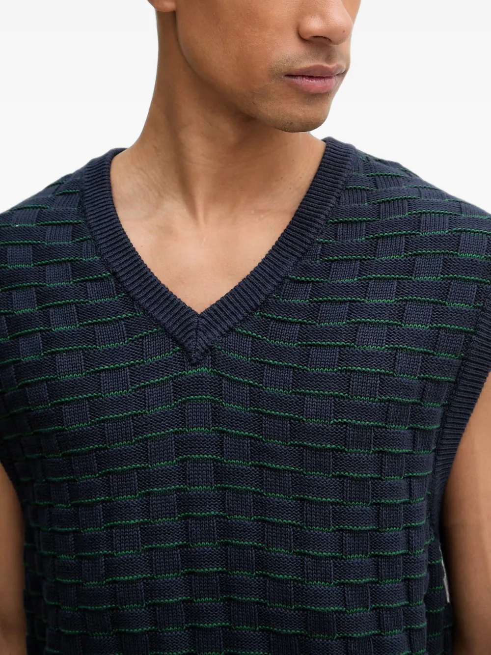 Levi's Skyline top met V-hals Blauw