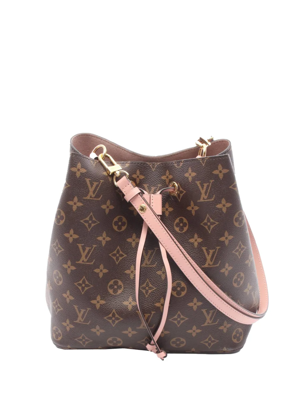 Louis Vuitton Pre-Owned 2021-2026 Monogram Neonoe MM bucket bag - Marrone