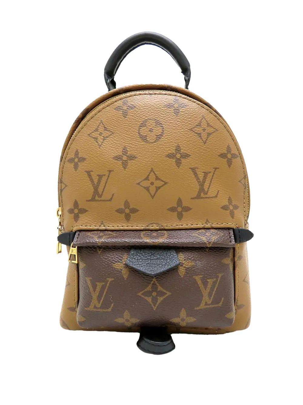 Louis Vuitton Pre-Owned 2019 Monogram Reverse Mini Palm Springs backpack - Marrone