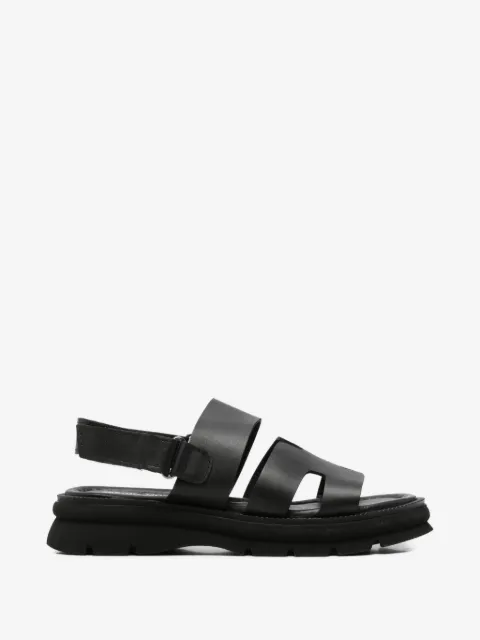 SERGIO MORETTI FIRENZE touch-strap chunky-sole sandals