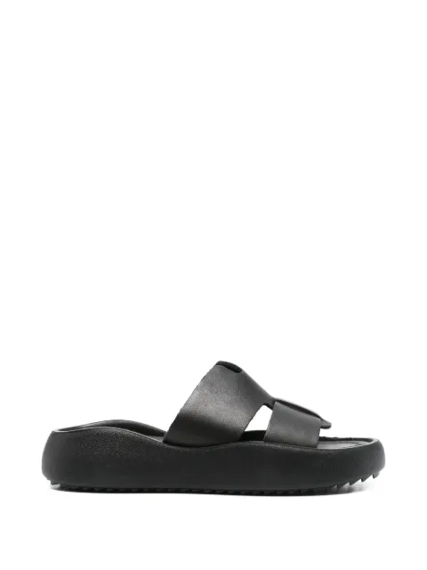 SERGIO MORETTI FIRENZE cut-out platform sandals
