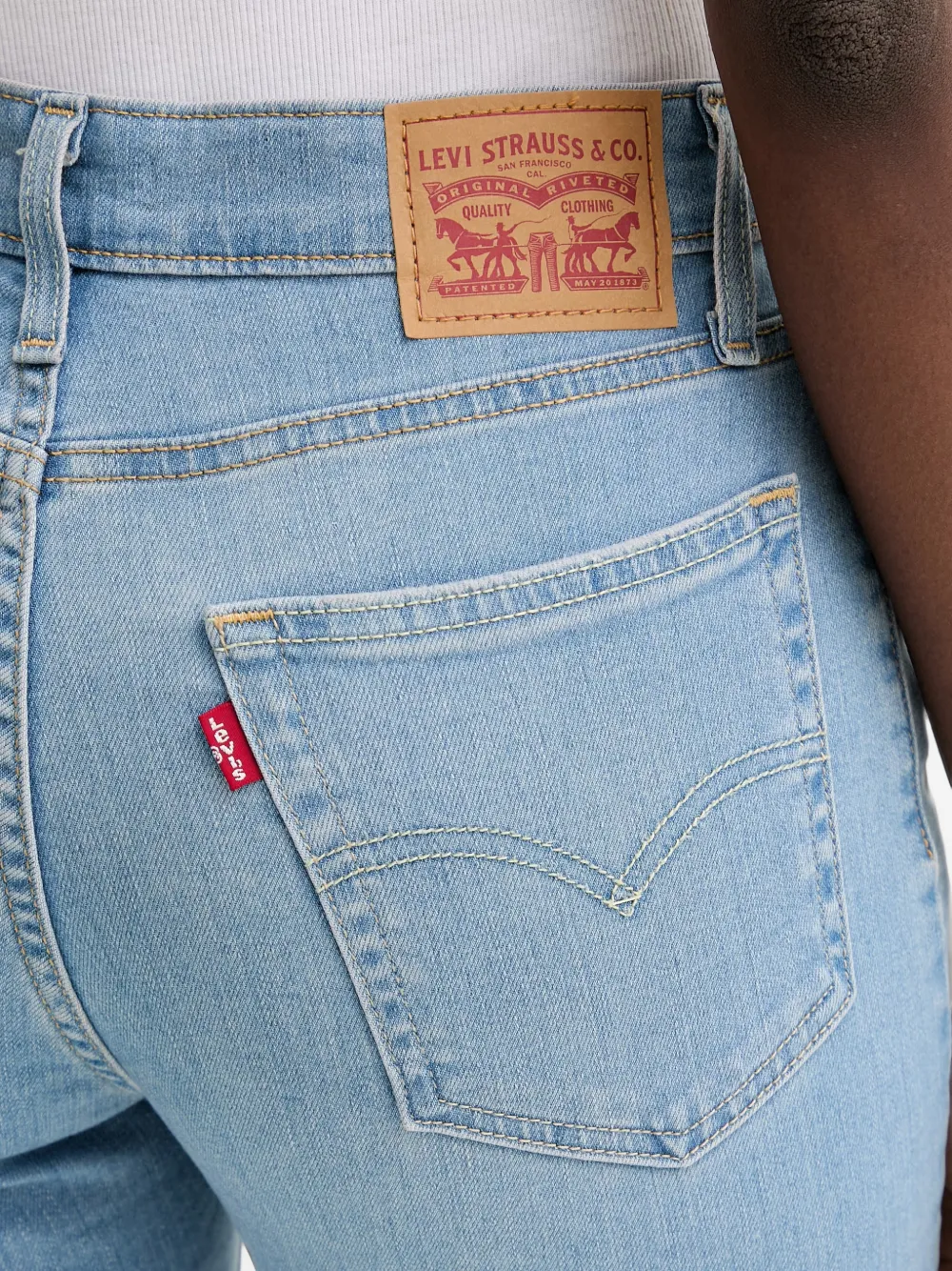 Levi's Skinny jeans Blauw