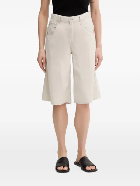 Levi's logo-patch wide-leg shorts