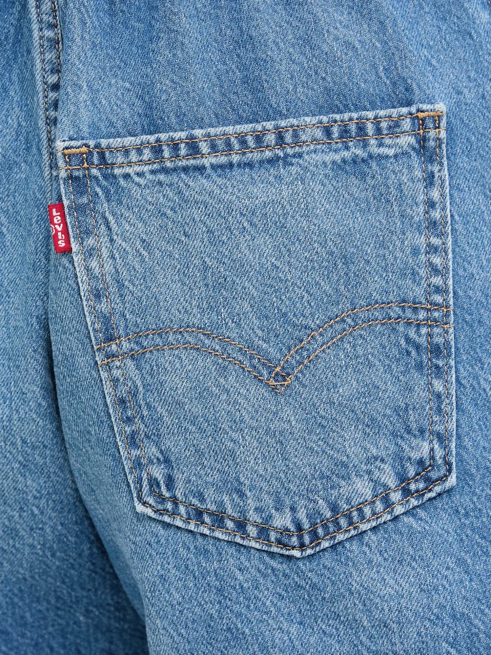 Levi's Jadine sleeveless denim playsuit Blauw