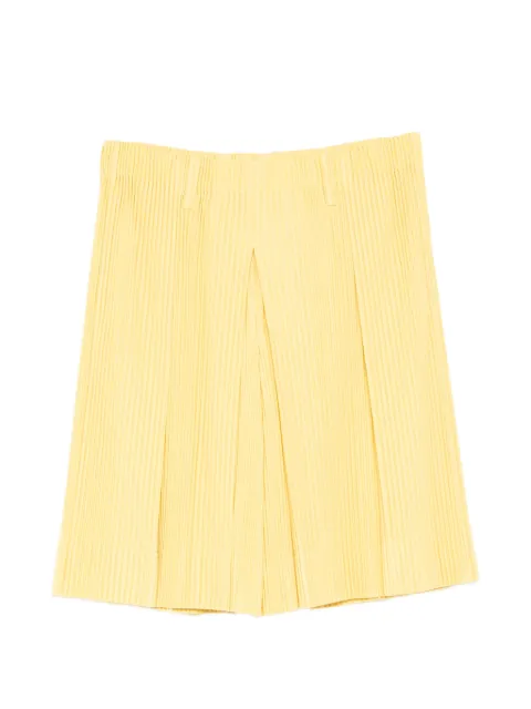 Homme Plissé Issey Miyake pantalones cortos con pinzas