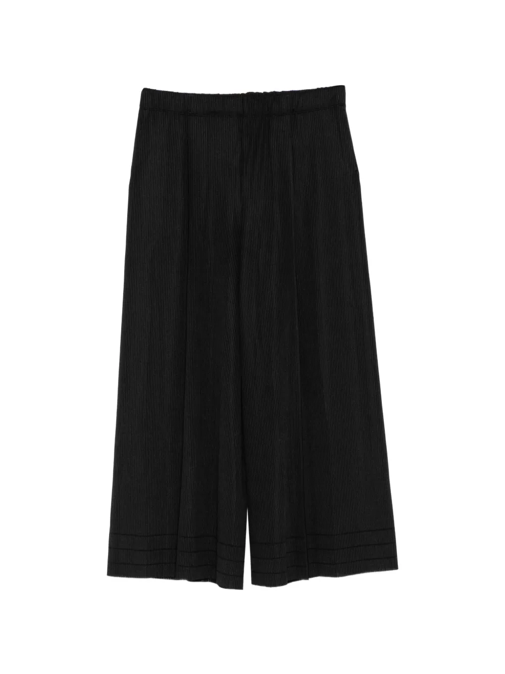Pleats Please Issey Miyake A-POC pleated trousers - Black