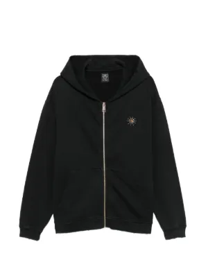 AMIRI ジップアップ パーカー | ブラック | FARFETCH JP
