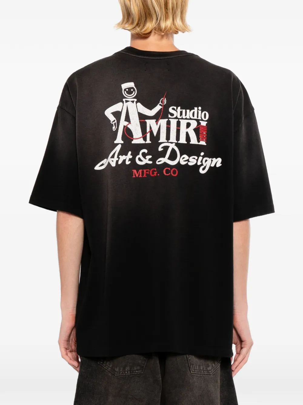 AMIRI T-shirt Zwart