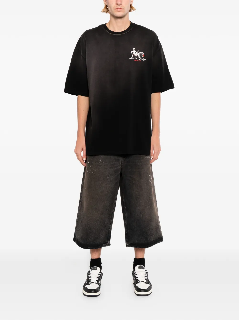 AMIRI T-shirt Zwart