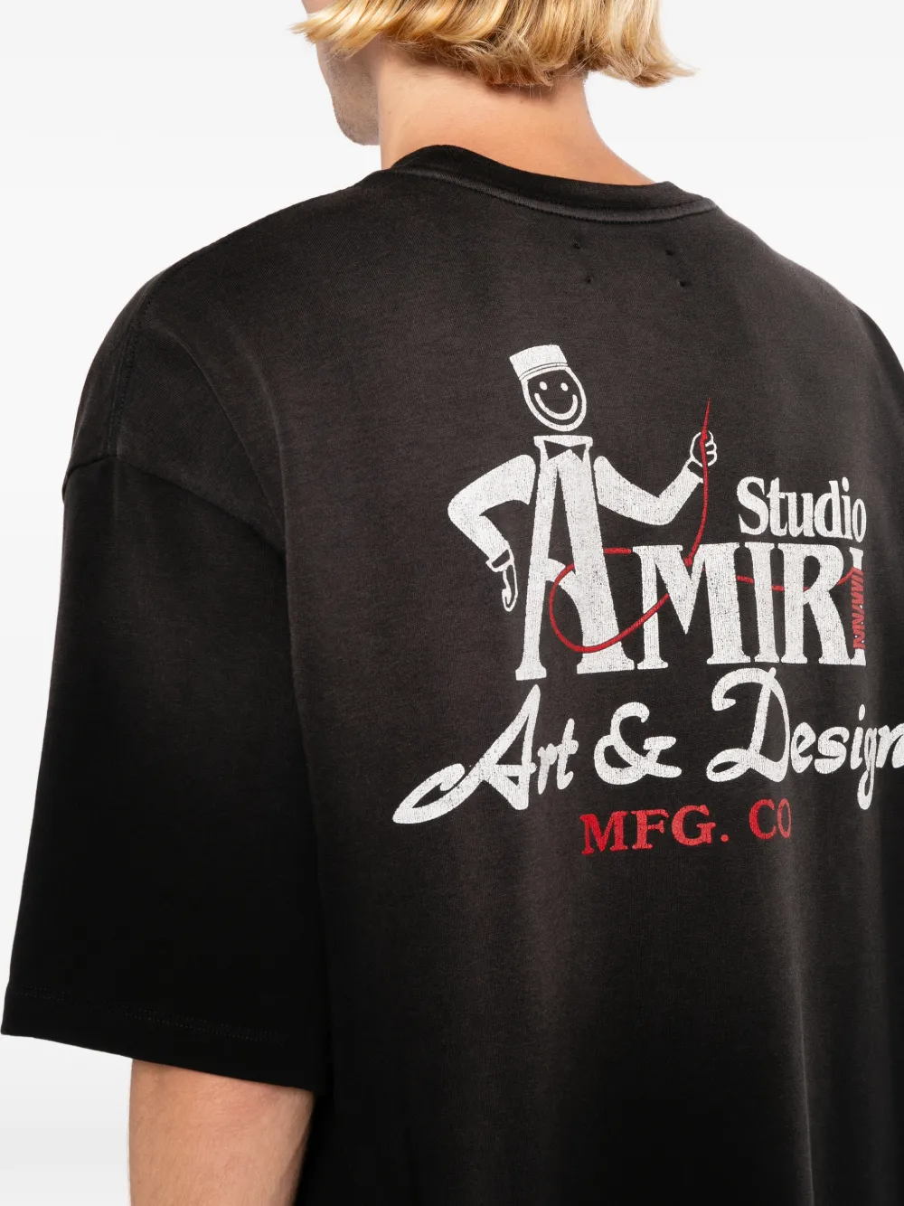 AMIRI T-shirt Zwart