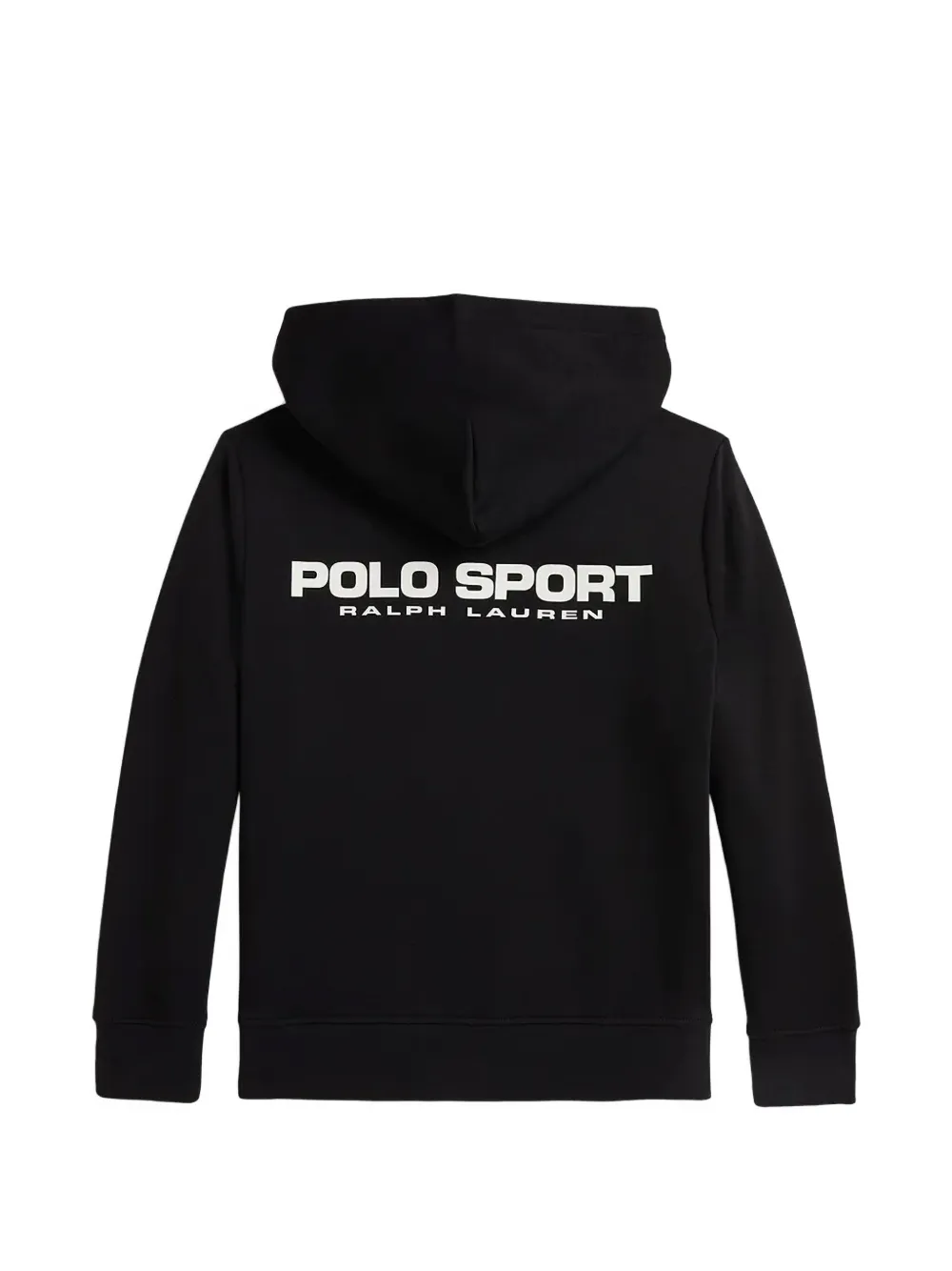 POLO RALPH LAUREN KIDS Polo Sport hoodie met logo-print Zwart