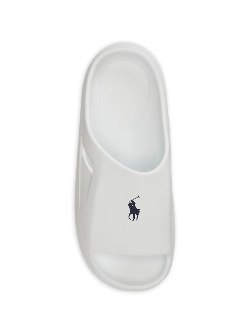 Polo Ralph Lauren Polo Pony logo-print slides Wit