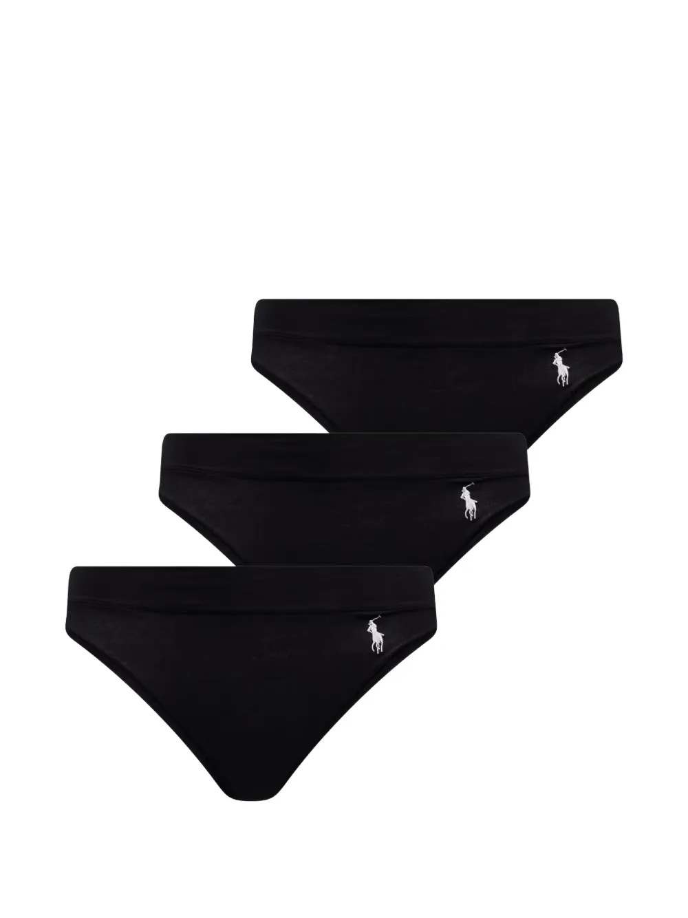 Polo Ralph Lauren Pony-motif briefs - Schwarz