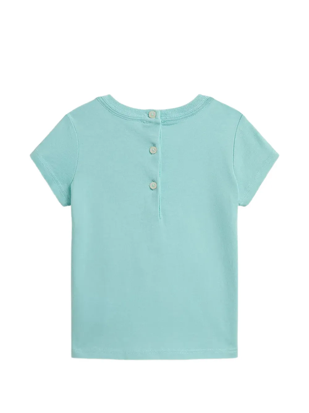 POLO RALPH LAUREN KIDS T-shirt met teddybeerprint Blauw