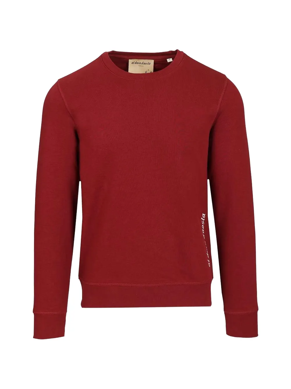 Al Duca D’Aosta 1902 slogan-print sweatshirt - Rosso