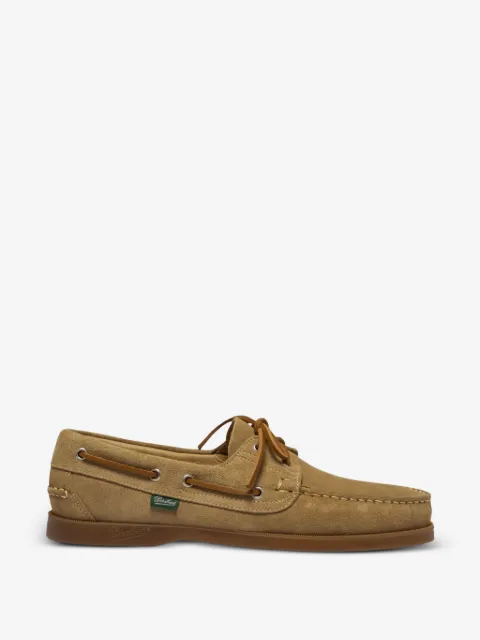 Paraboot zapatos top sider de gamuza