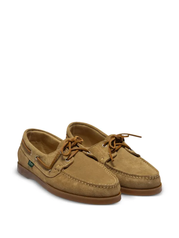 Paraboot スエード デッキシューズ | ブラウン | FARFETCH JP