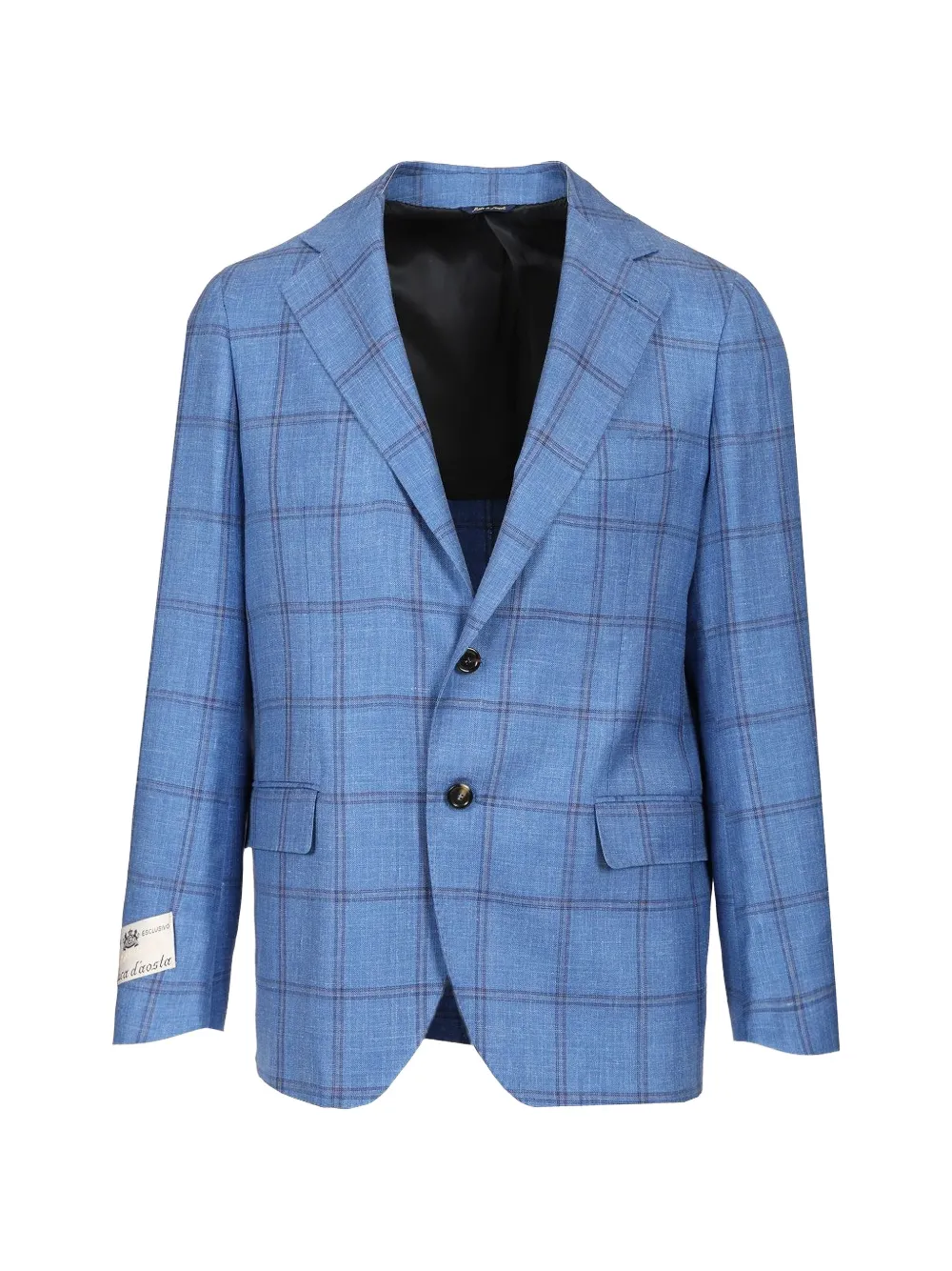 Al Duca D’Aosta 1902 Loro Piana window pane-check jacket - Blu
