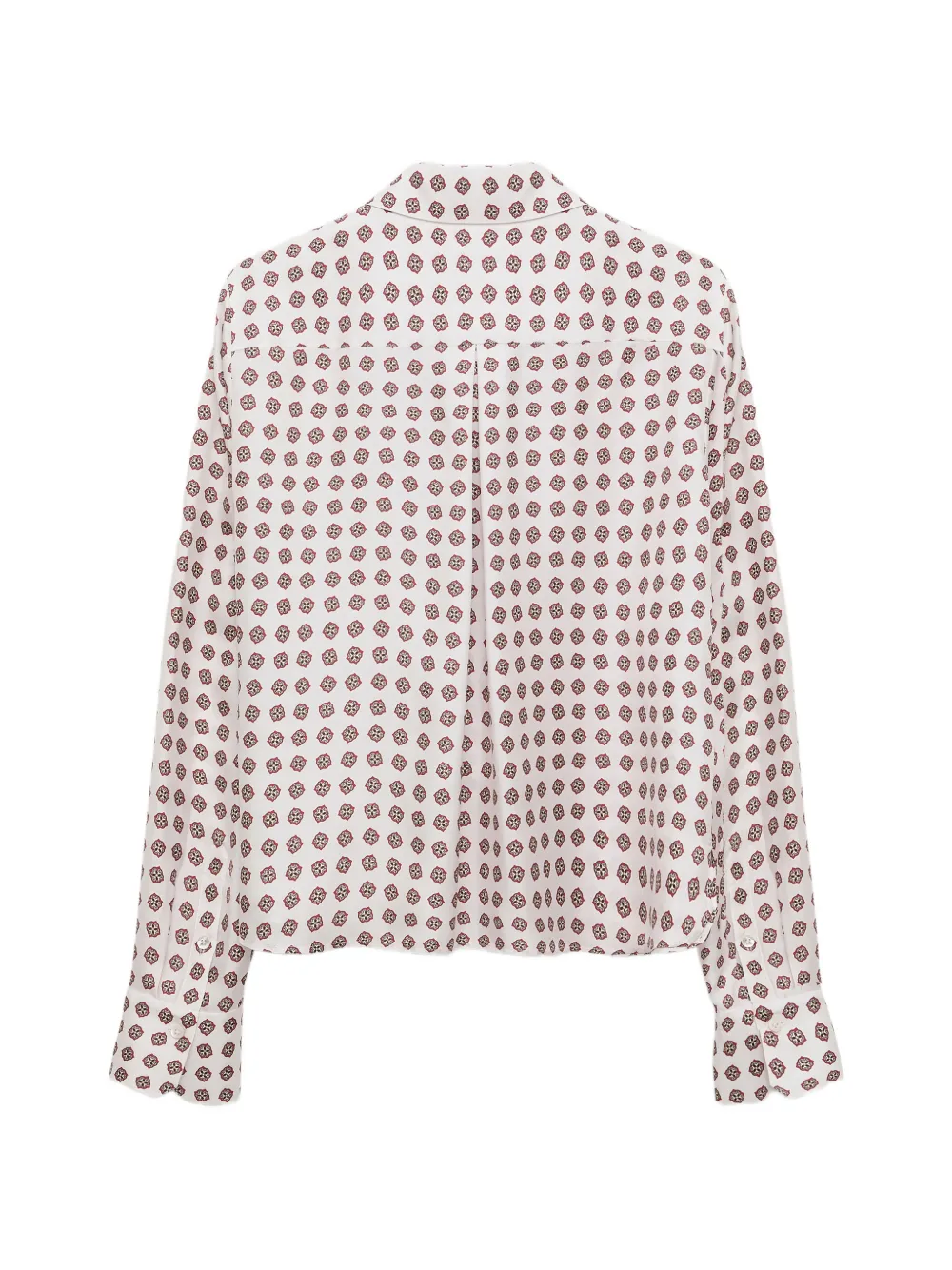 Dorothee Schumacher Zijden blouse met print Wit