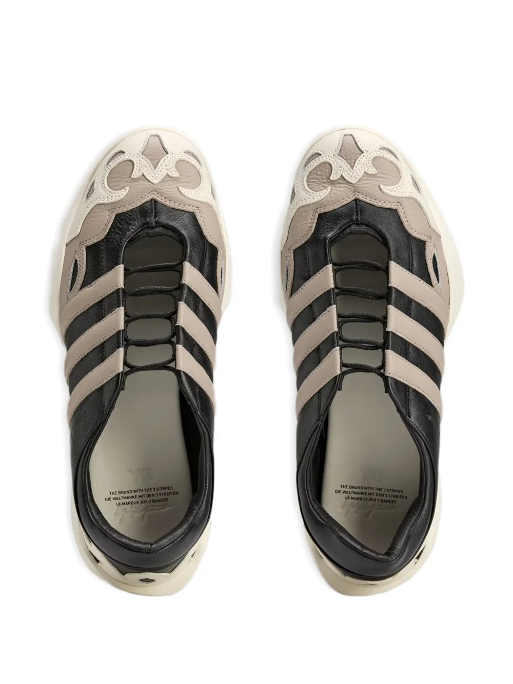 Y-3 Regu Mary Jane sneakers met vlakken Bruin