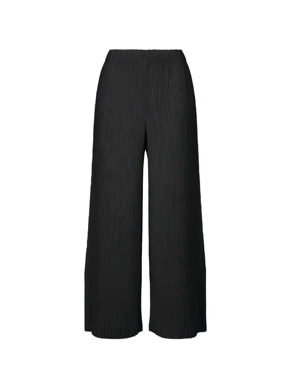 Issey Miyake Hatching pleated trousers - Nero