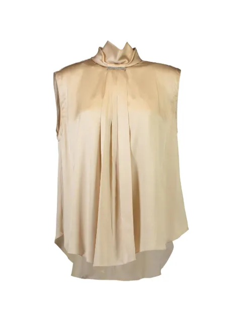 Brunello Cucinelli Monili ärmlös blus