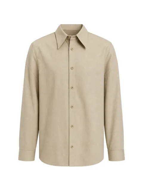 Tibi twill hinged shirt