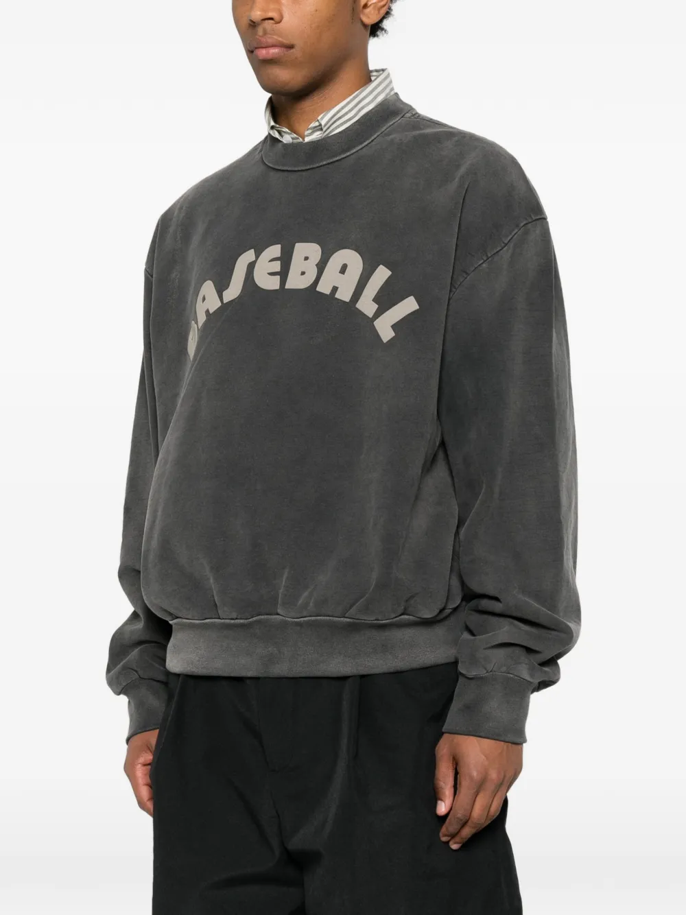 Fear Of God Sweater met logoprint Zwart