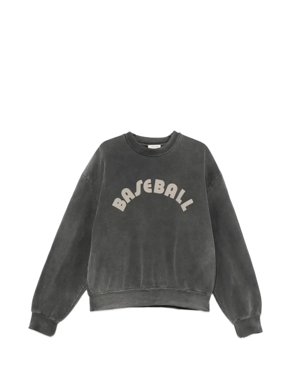 Fear Of God logo-print cotton sweater - Nero