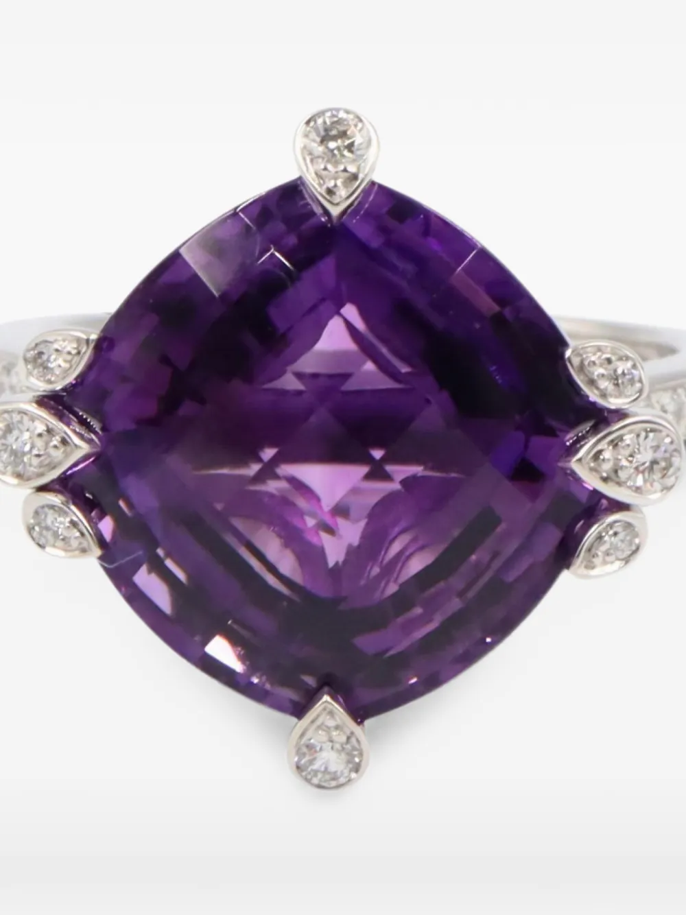 Cartier 2010s Indian Mystery diamond-embellishment ring - Silber