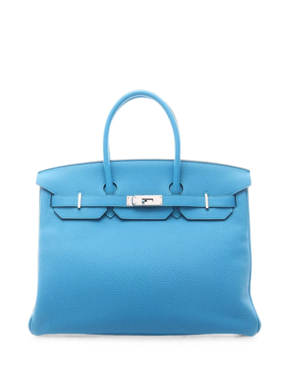 Hermès Pre-Owned 2017 35 Birkin tote bag - Blu