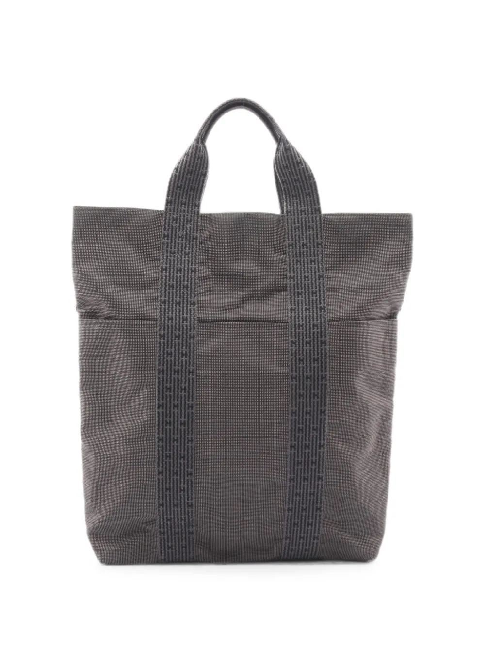 Hermès Pre-Owned 2010s Airline Cabas zip-up tote bag - Grigio
