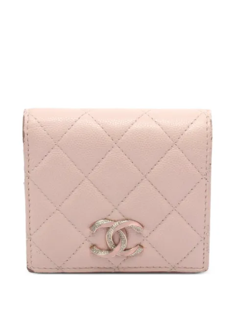 CHANEL Pre-Owned 2021 Matelassé bi-fold wallet