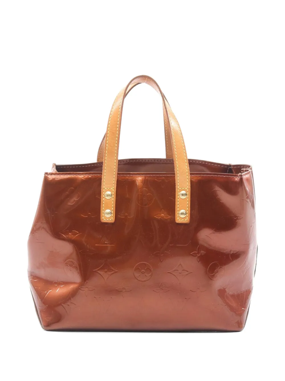 Louis Vuitton Pre-Owned 2002 Monogram Vernis Lead PM handbag - Marrone