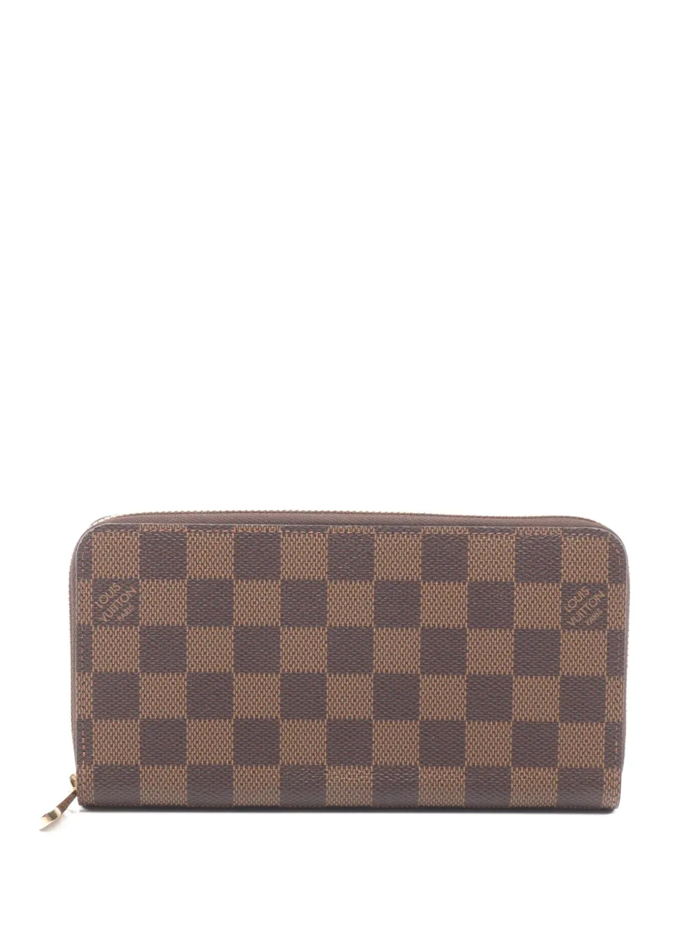Louis Vuitton Pre-Owned 2021s zip-fastening wallet - Marrone